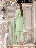 3 Piece Lawn Suit- Embroidered (Pret)