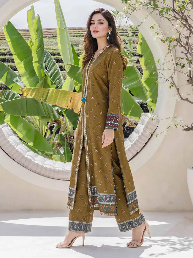 2 Piece Lawn Suit- Embroidered (Pret) Main Image