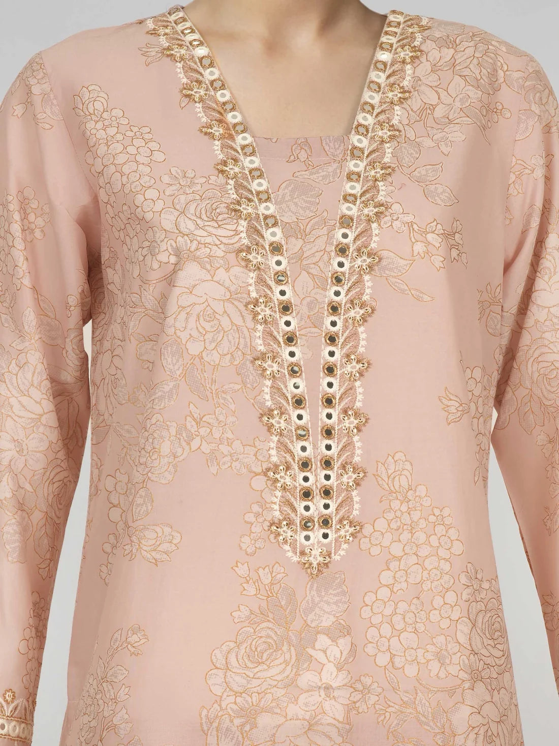 3 Piece Lawn Suit- Embroidered (Pret)
