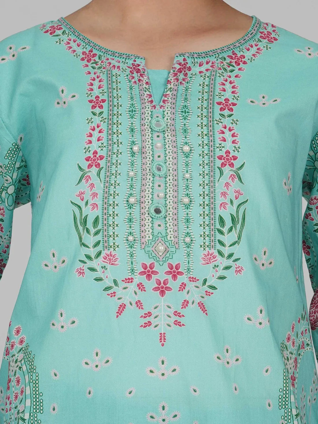 2 Piece Lawn Suit- Embroidered (Pret)