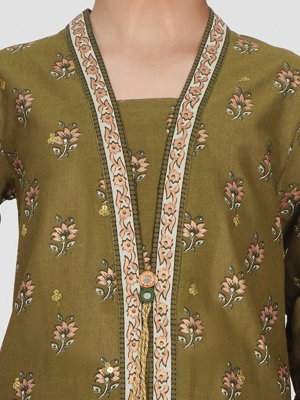 2 Piece Lawn Suit- Embroidered (Pret)