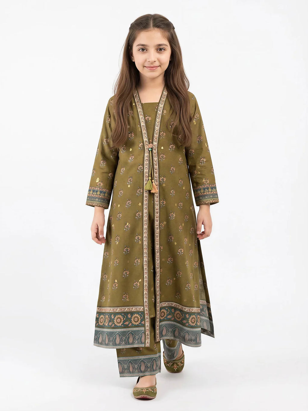 2 Piece Lawn Suit- Embroidered (Pret)