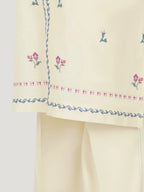2 Piece Lawn Slub Suit- Embroidered (Pret)