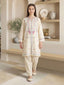 2 Piece Lawn Slub Suit- Embroidered (Pret)