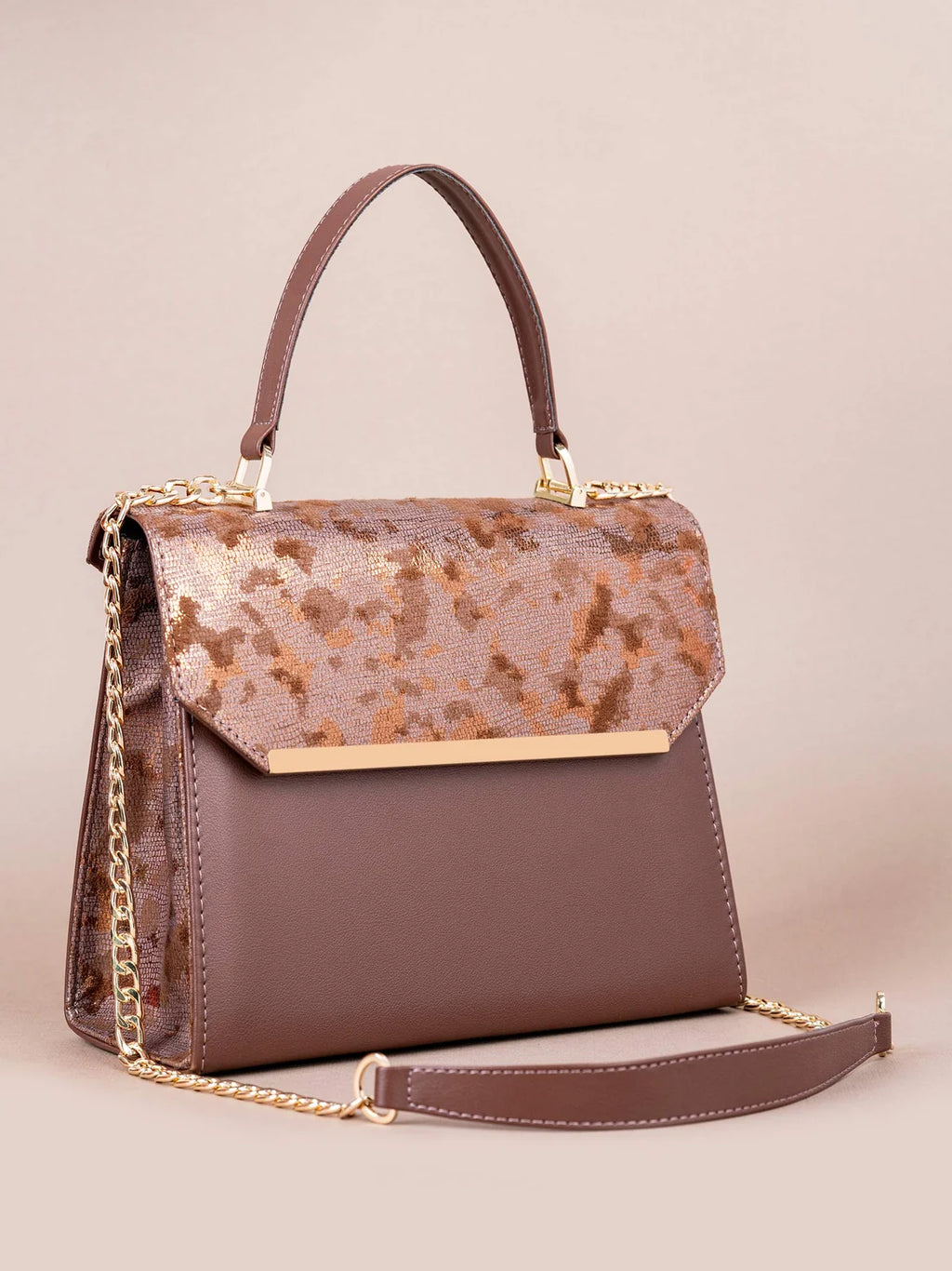 Two-tone Handbag