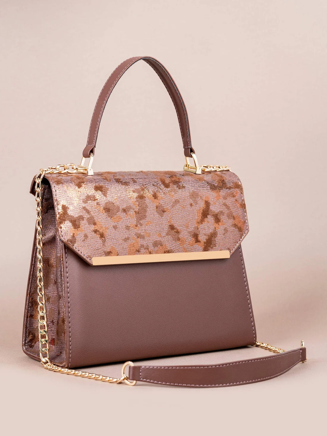 Two-tone Handbag